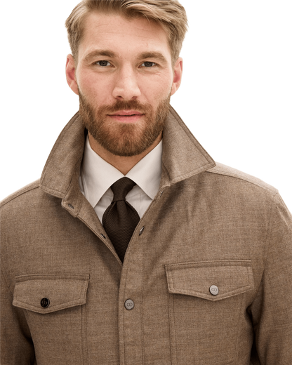 Regular Fit Vattert Flannel Overshirt