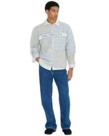 Logo Wool Cableknit Sweater