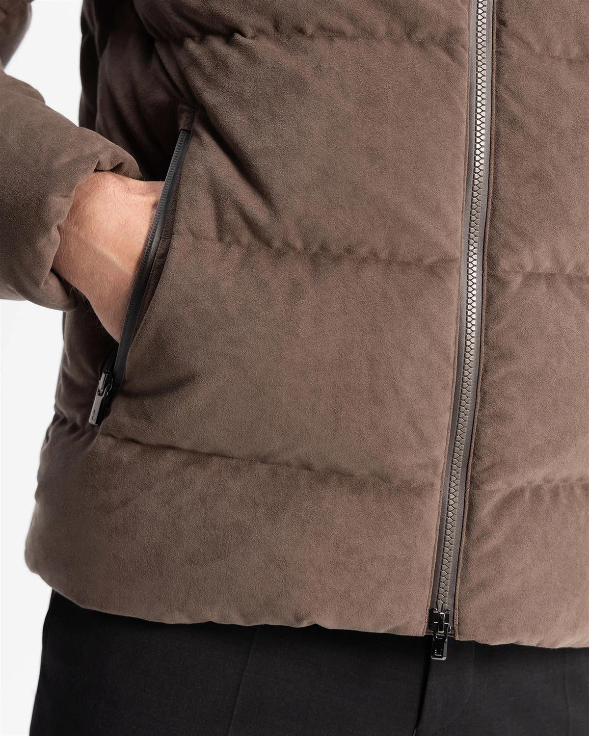 Concord Jacket NeoSuede – Sand