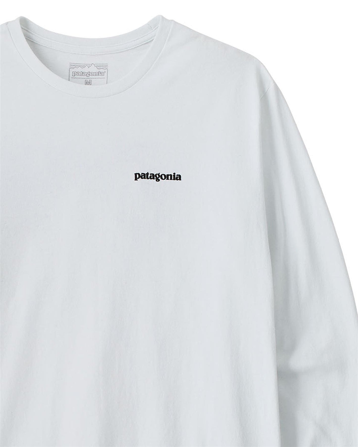 Long-Sleeved P-6 Logo Responsibili-Tee® – Fiber White