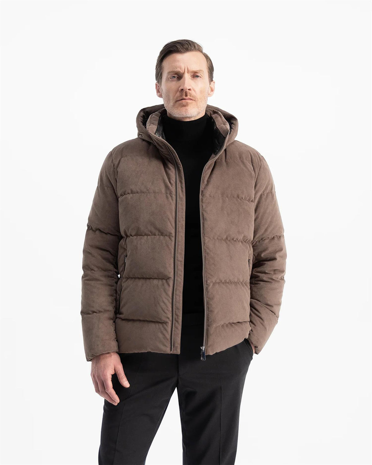 Concord Jacket NeoSuede – Sand