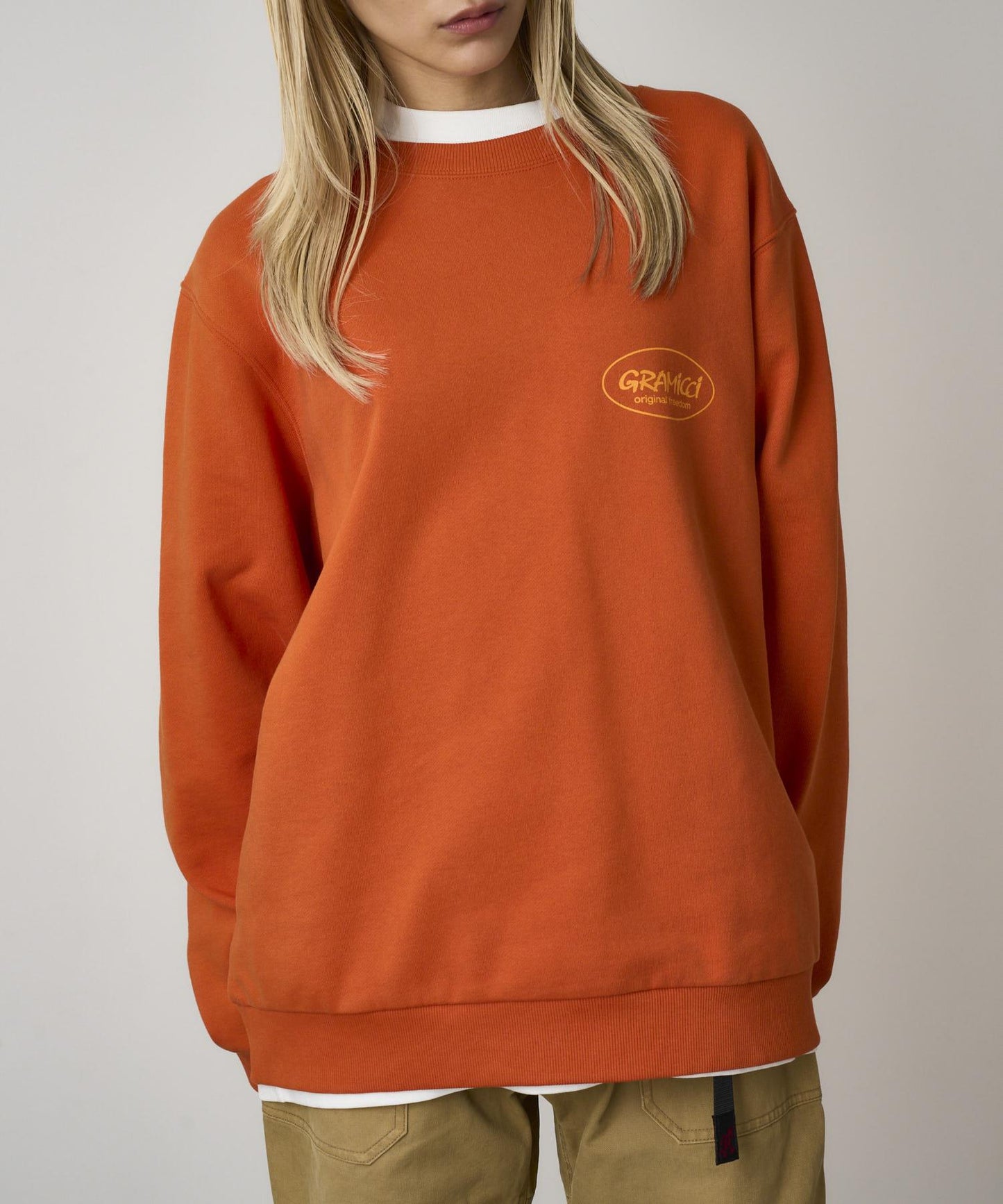 Original Freedom Sweatshirt Burnt Orange