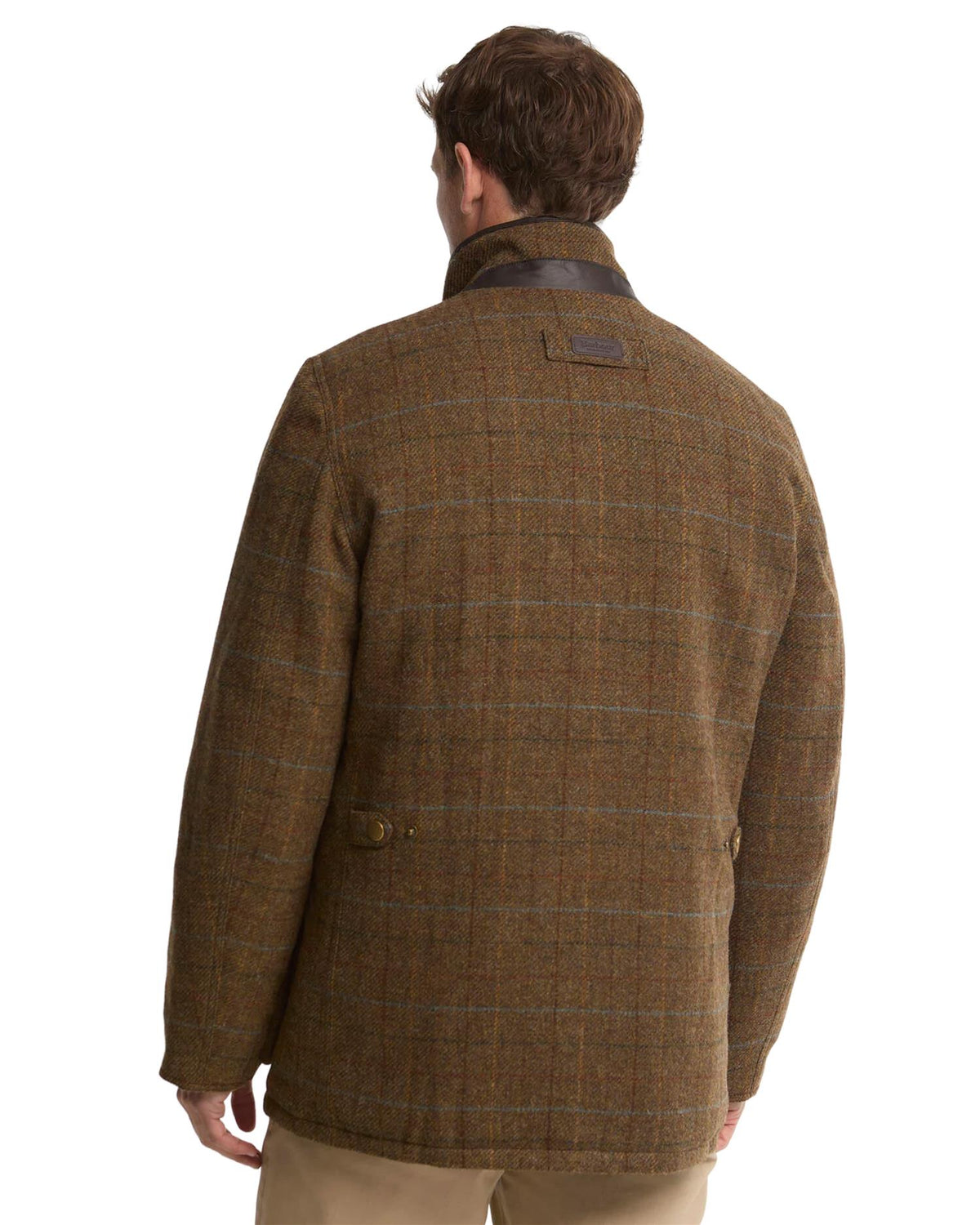Hereford Tweed Wool Jacket – Moss Green