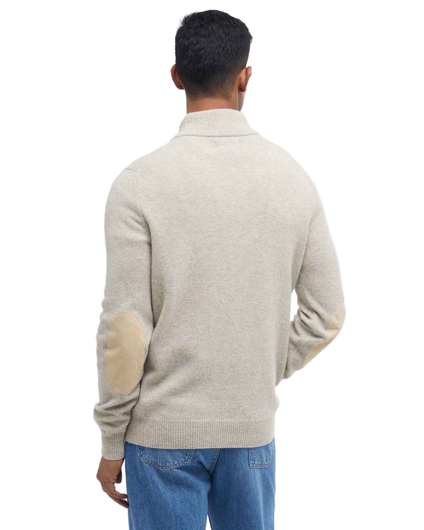 Barbour Essent Patch Half Zip Knitted Jumper