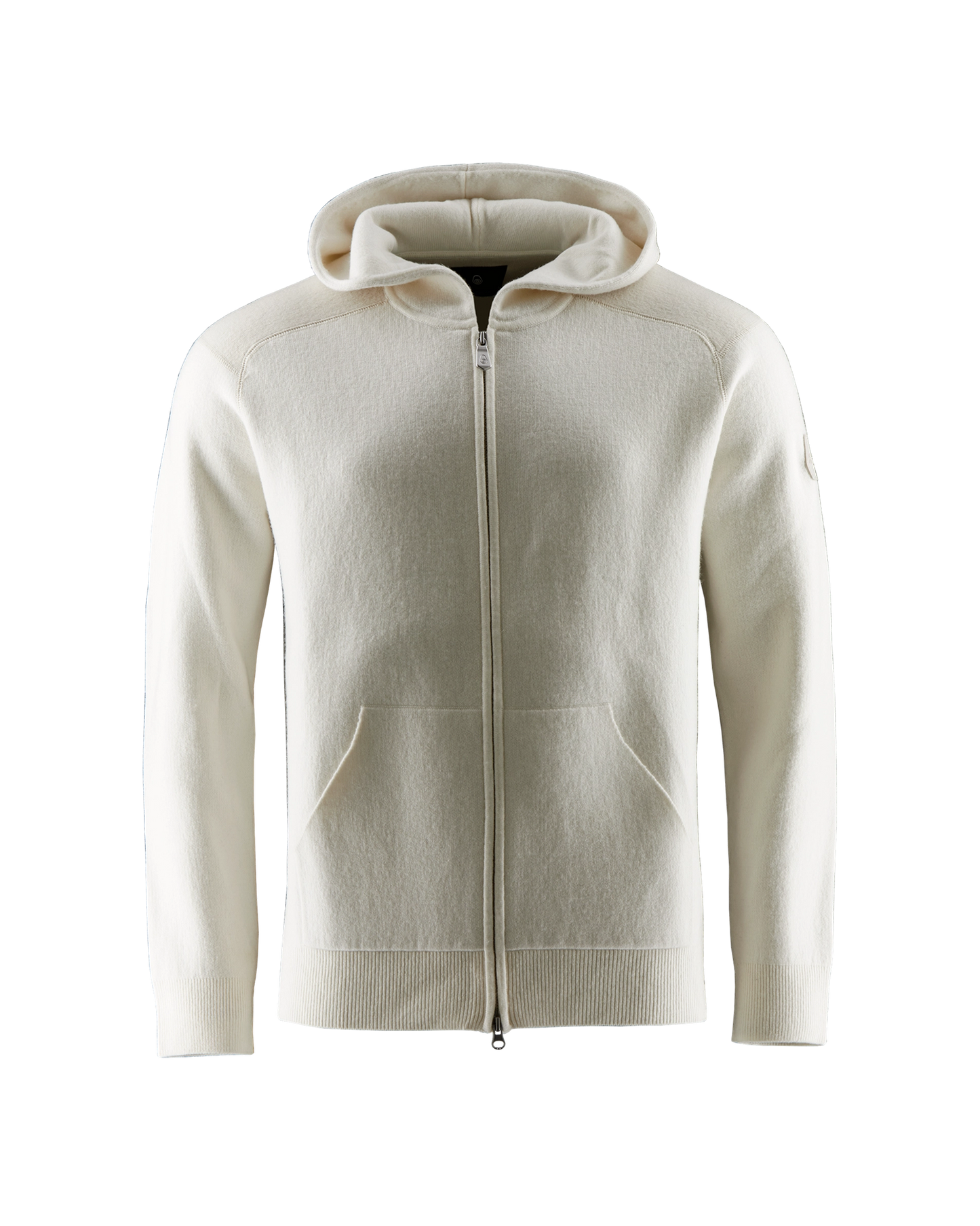 Spine Knitted Zip Hood