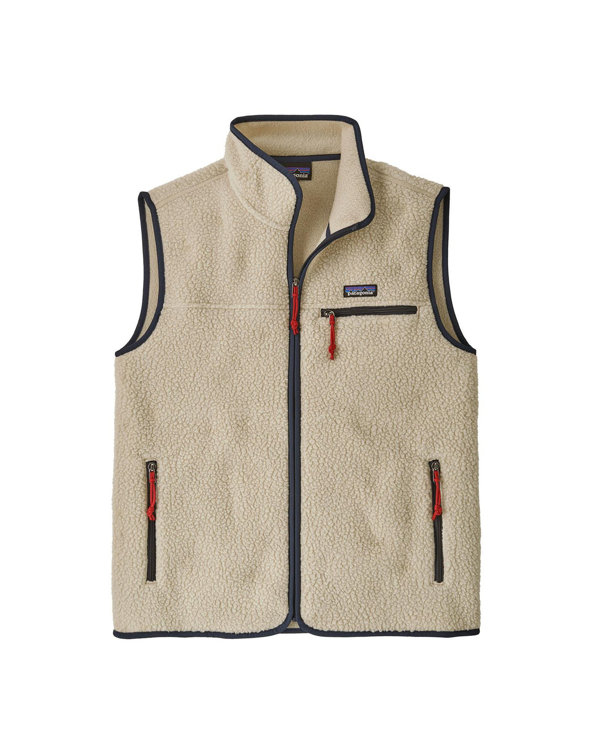 Retro Pile Fleece Vest - Pelican