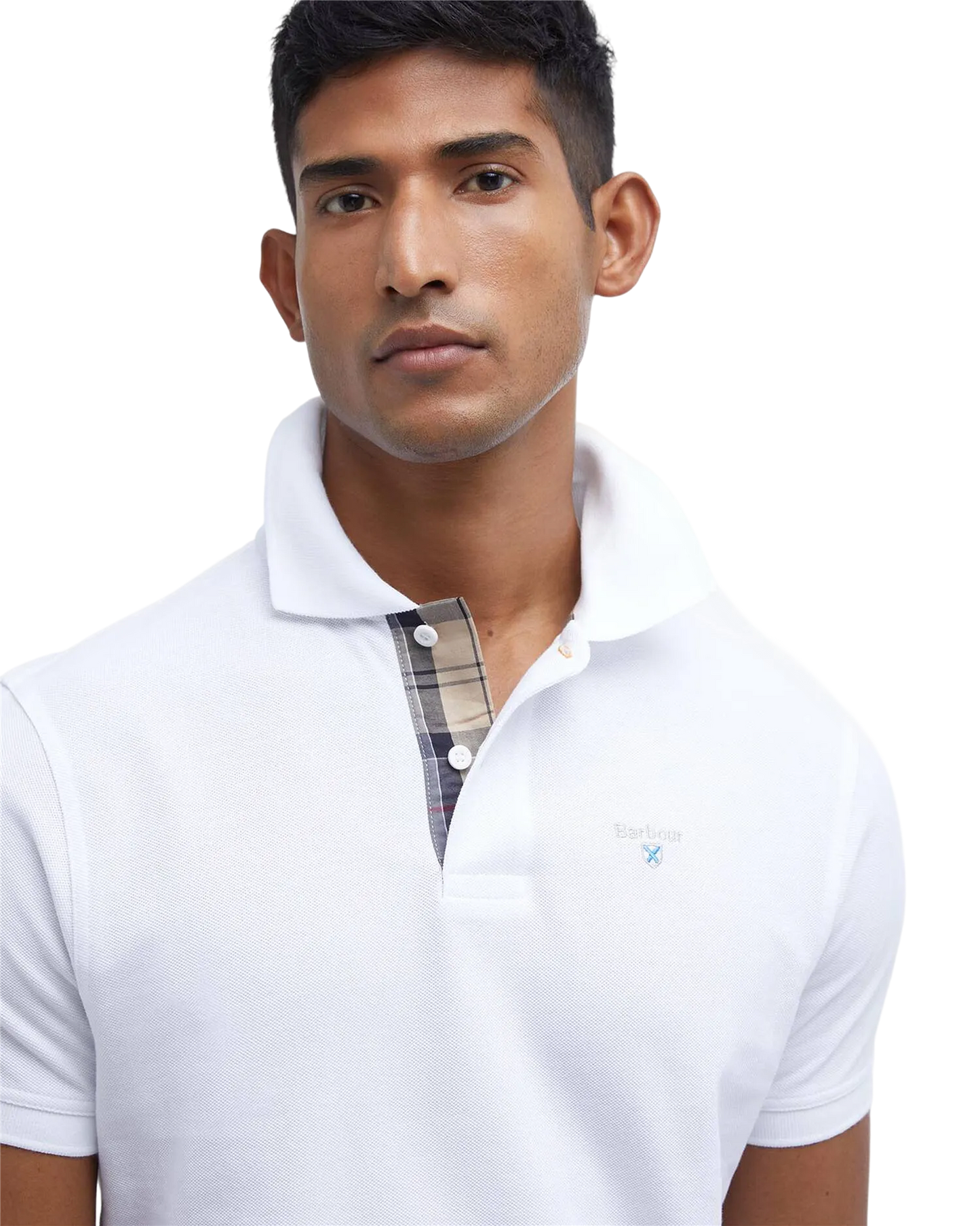 Tartan Pique Polo