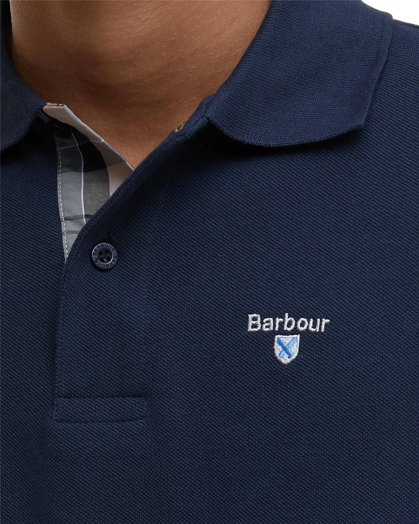 Tartan Pique Polo Shirt