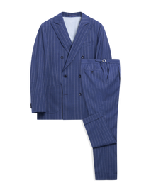Jakob HL Hanko Mid Blue Stripe Suit