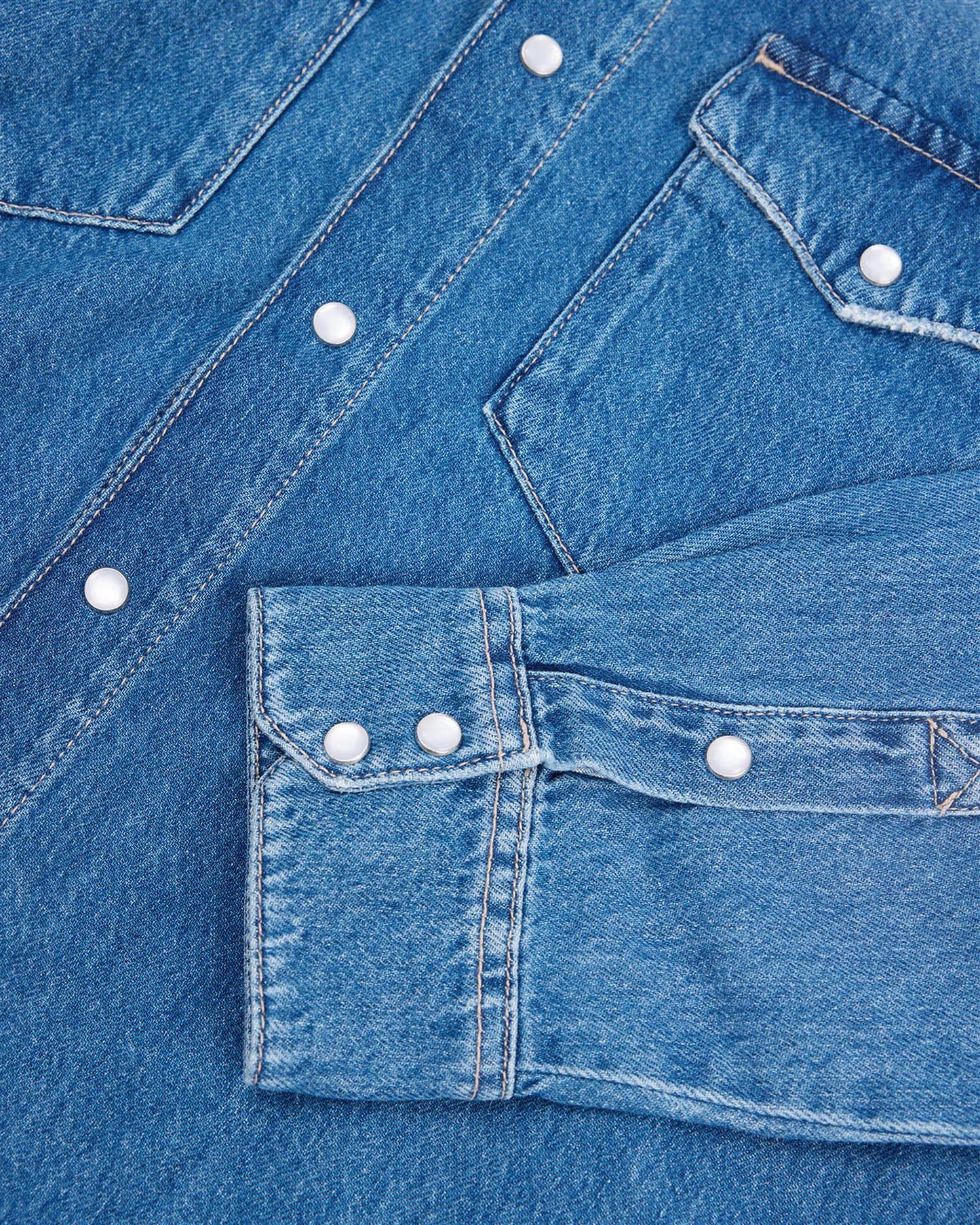 Slim-Fit Denim Shirt