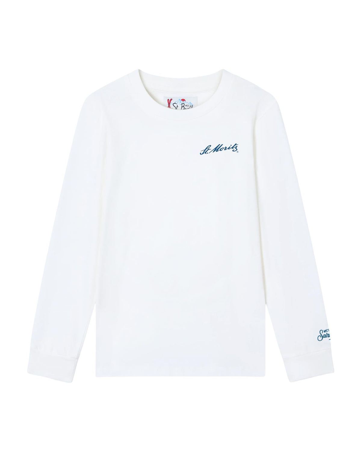 St. Moritz Long-Sleeve T-Shirt – White
