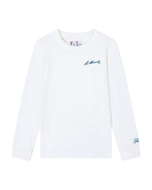 St. Moritz Long-Sleeve T-Shirt – White