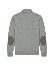 Full-Zip Wool Jacket – Mint Green
