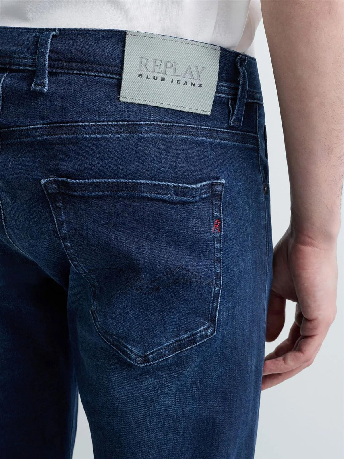 Grover Straight Fit Jeans – Dark Blue