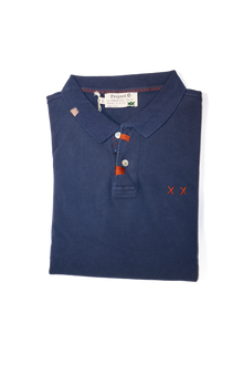 Prepster Polo Long Sleeve - Navy
