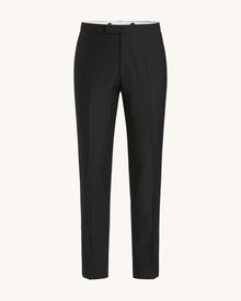 Slim Fit Microstructure Smokingbukser (Modell: Denz | 100% Ull)
