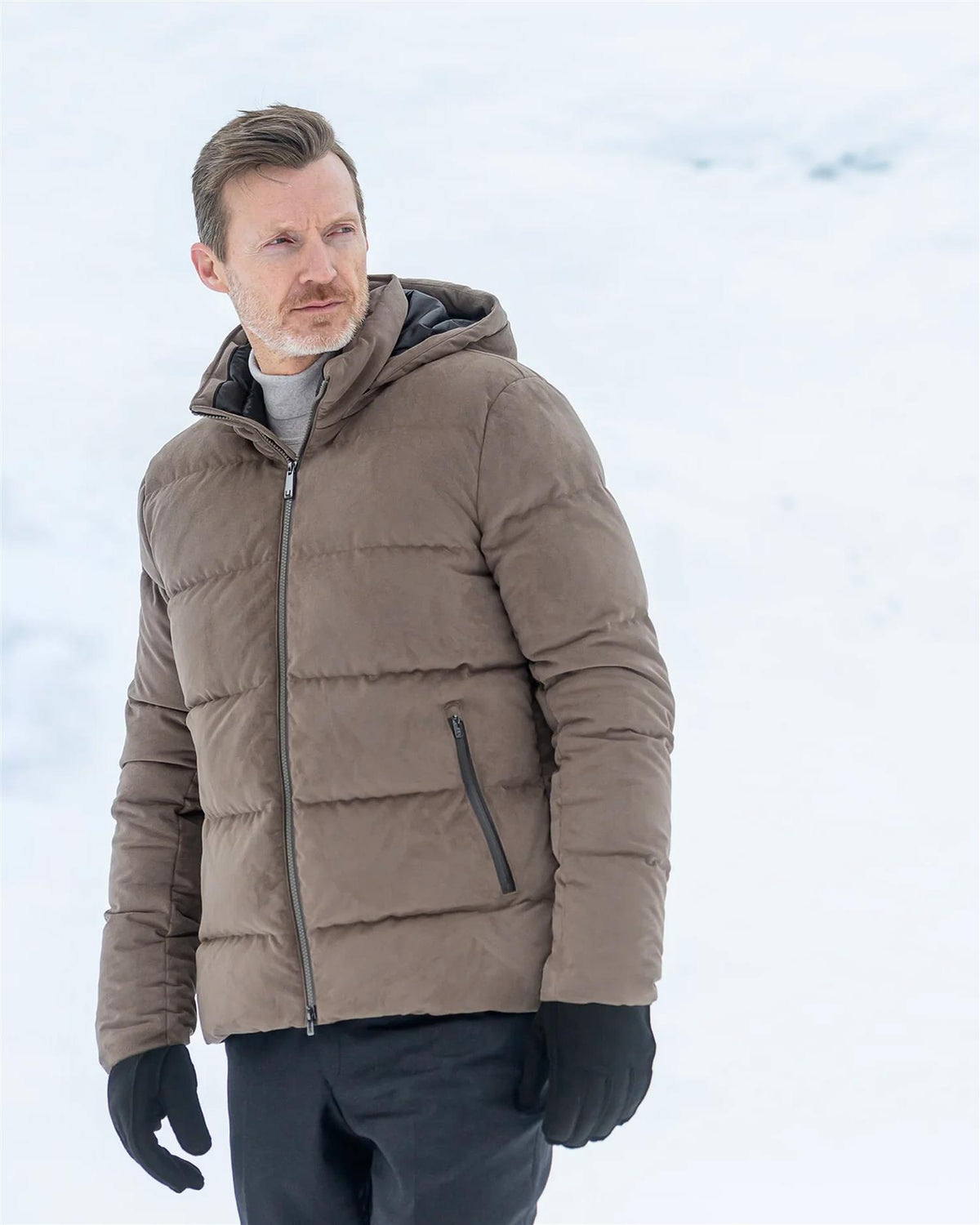 Concord Jacket NeoSuede – Sand