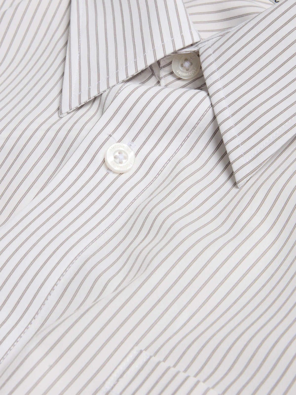 Salt Bamboo Mix Skjorte – Grey Stripe