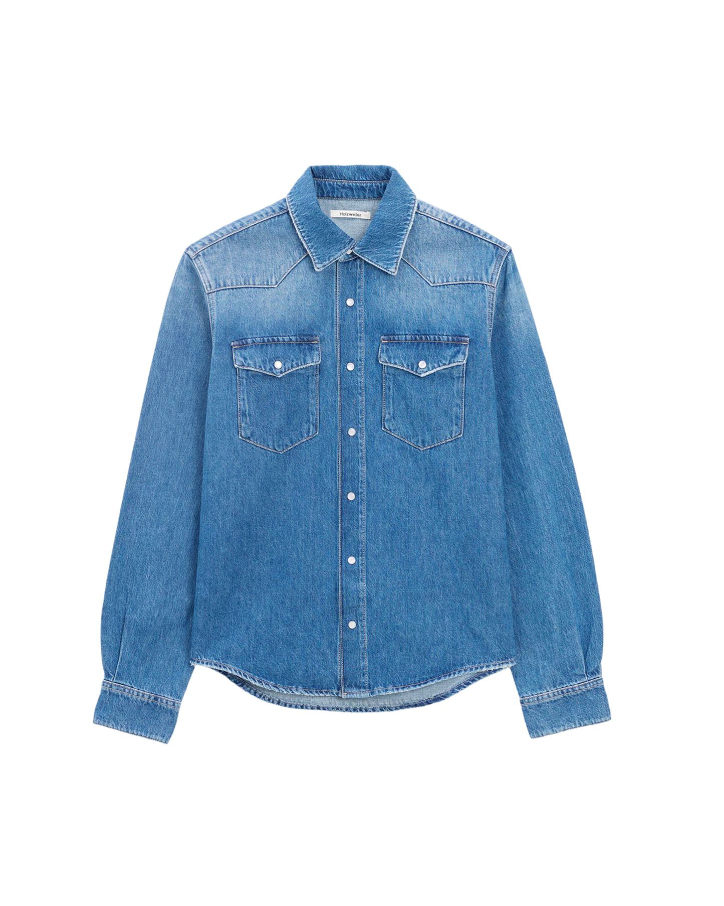 Slim-Fit Denim Shirt