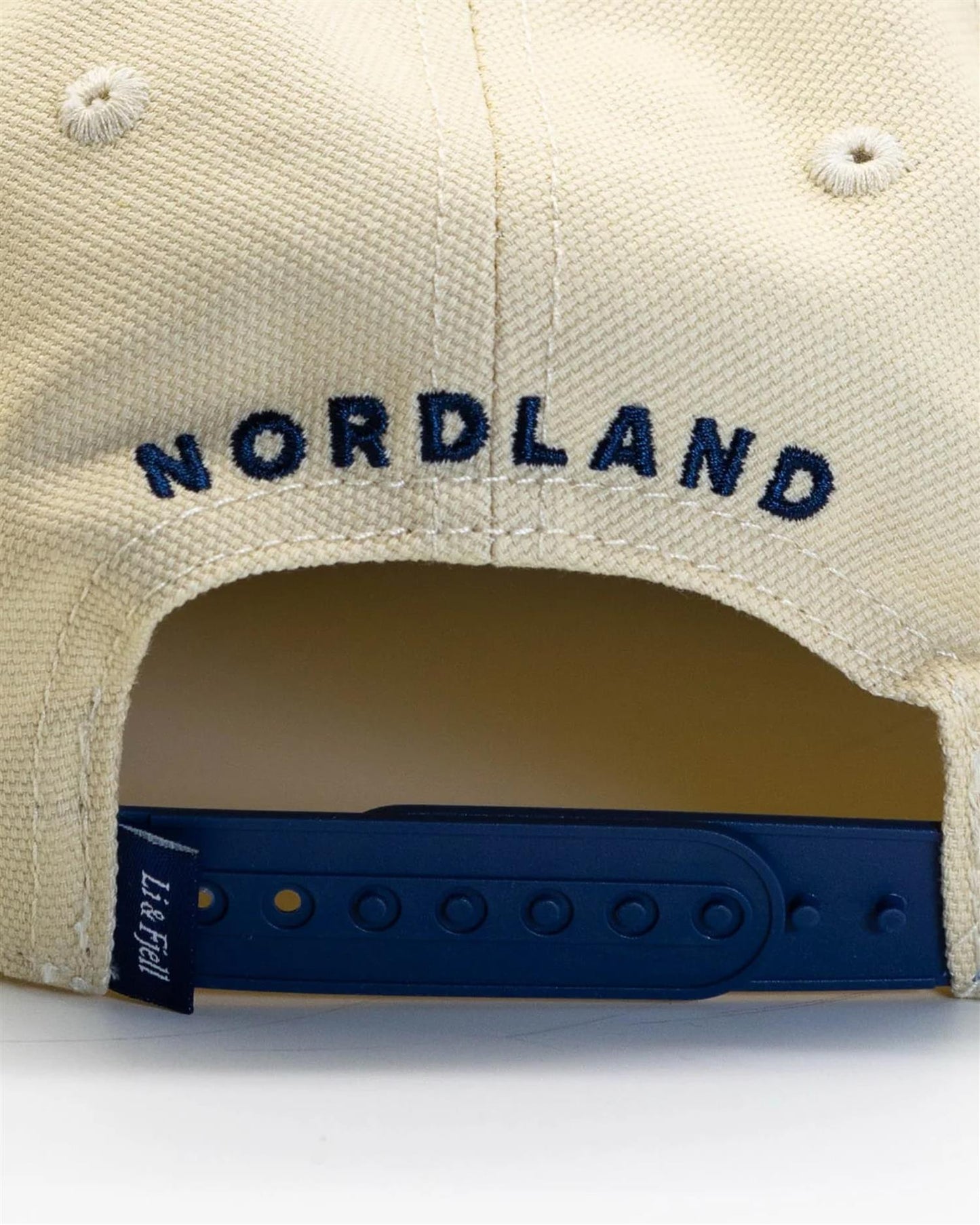 Lofoten Rekreasjon Caps – Kremhvit/Blå