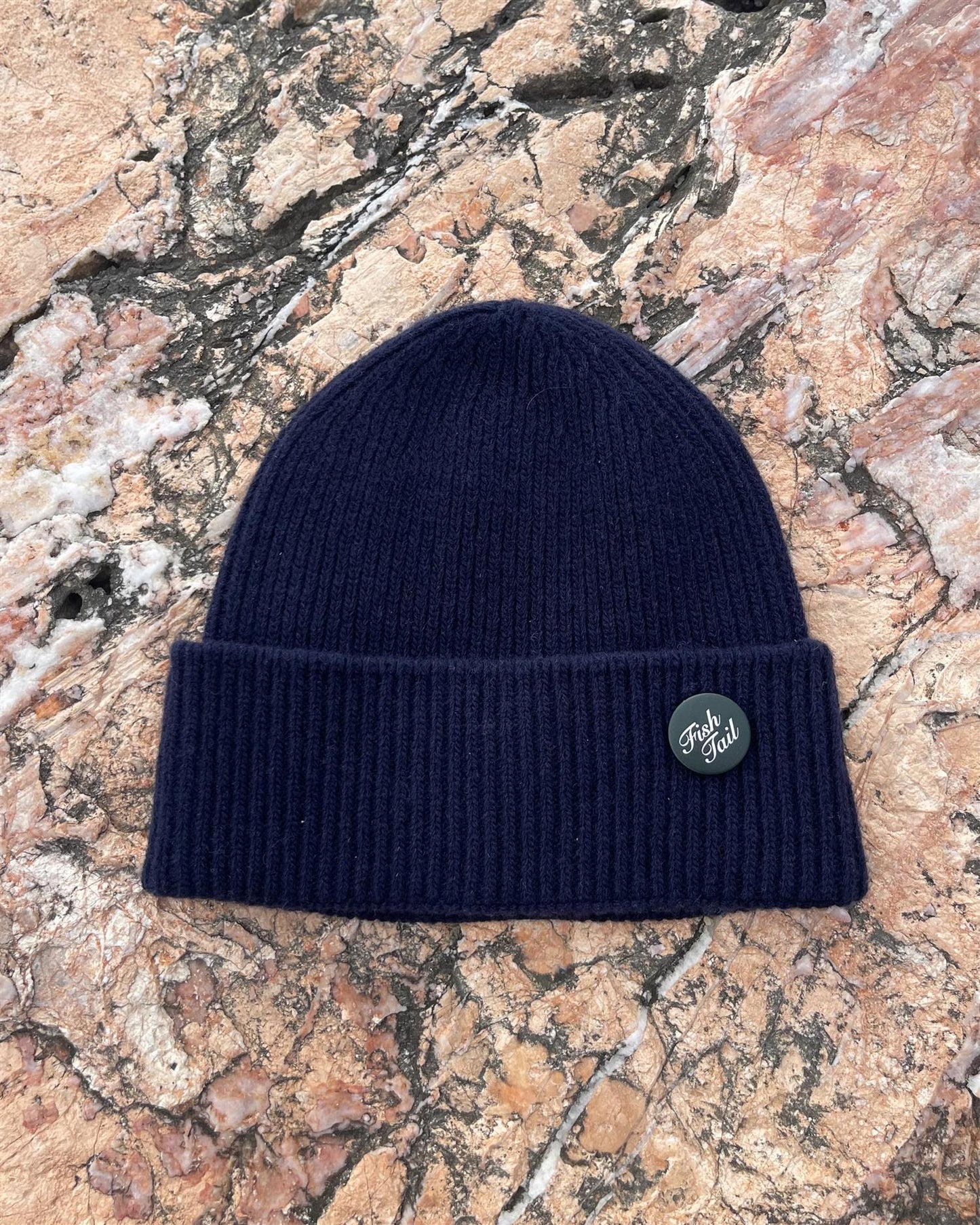 Fishtail Marina Beanie - Navy