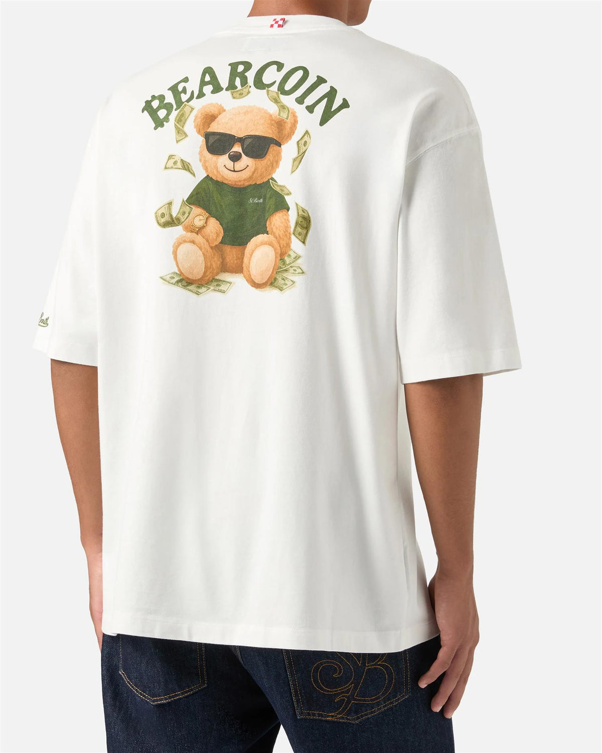 Delmar Oversize Bearcoin T-Shirt – White