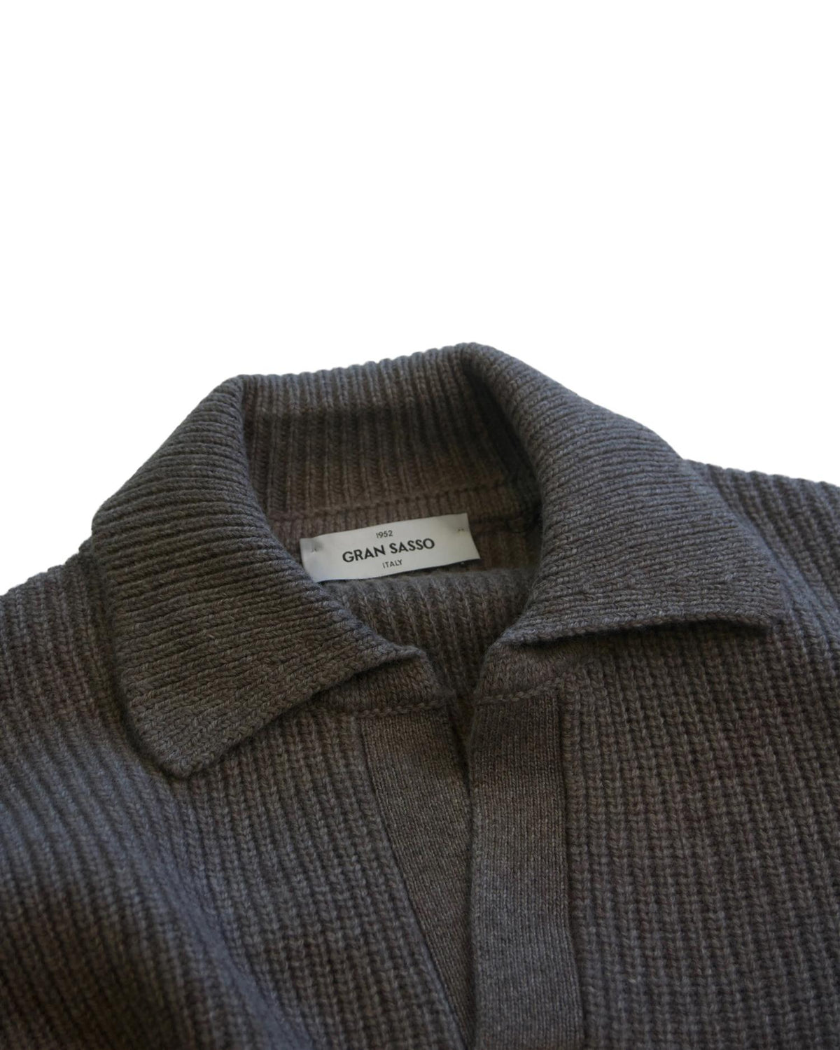 Super Geelong Ribbed Skipper – Light Grey