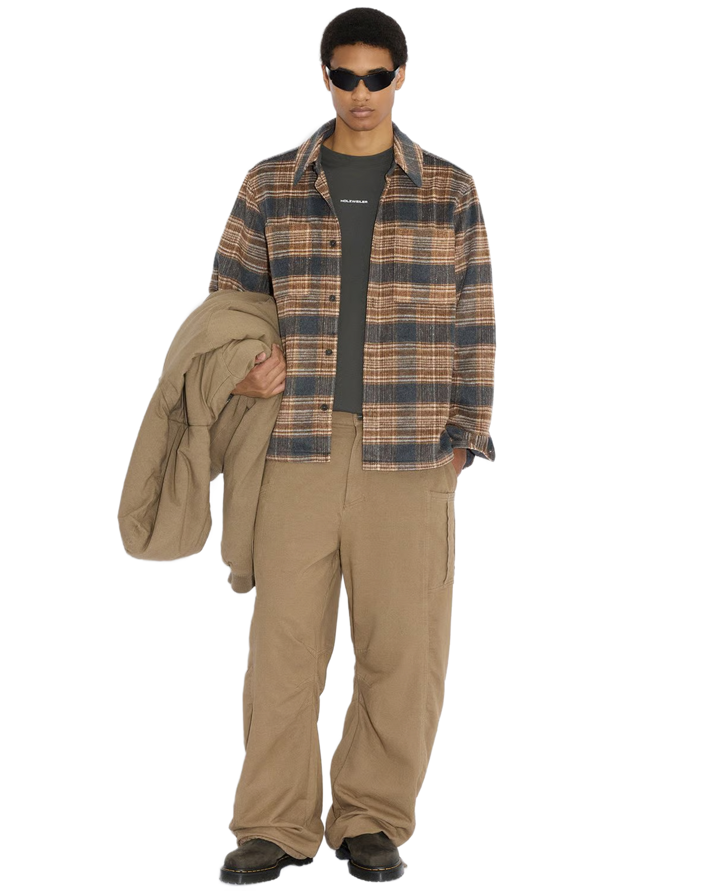 Relaxed Flannel Overshirt
