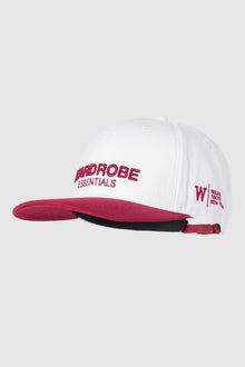 Caps White/Burgundy