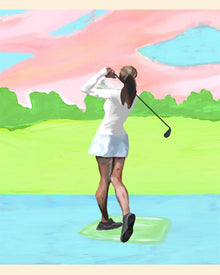 Silke Halstørkle - Golfklubben