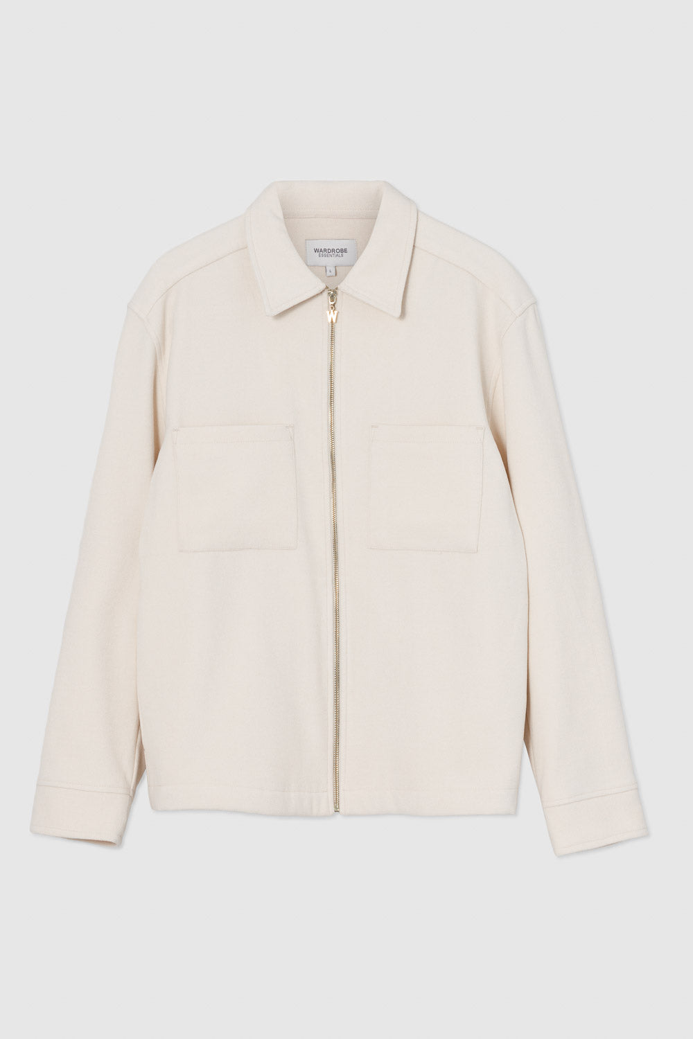 Overshirt Zipper Off-White