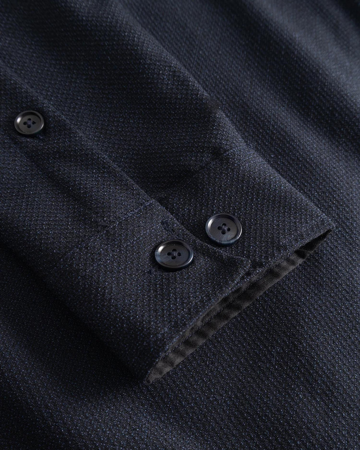 GABjens Over Rubin LS Overshirt – Blue Black