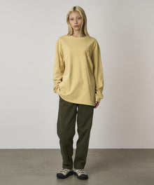 Sun L/S Tee Mustard Pigment