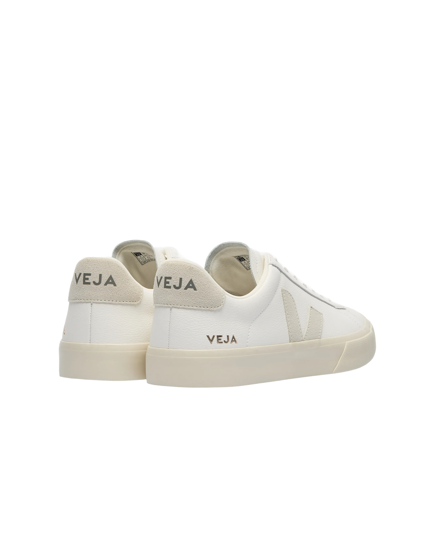 Campo Leather White Natural Suede