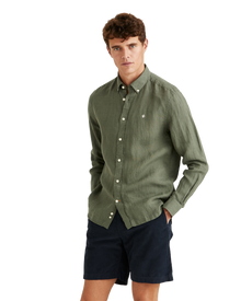 Douglas Linen Shirt-Classic Fit