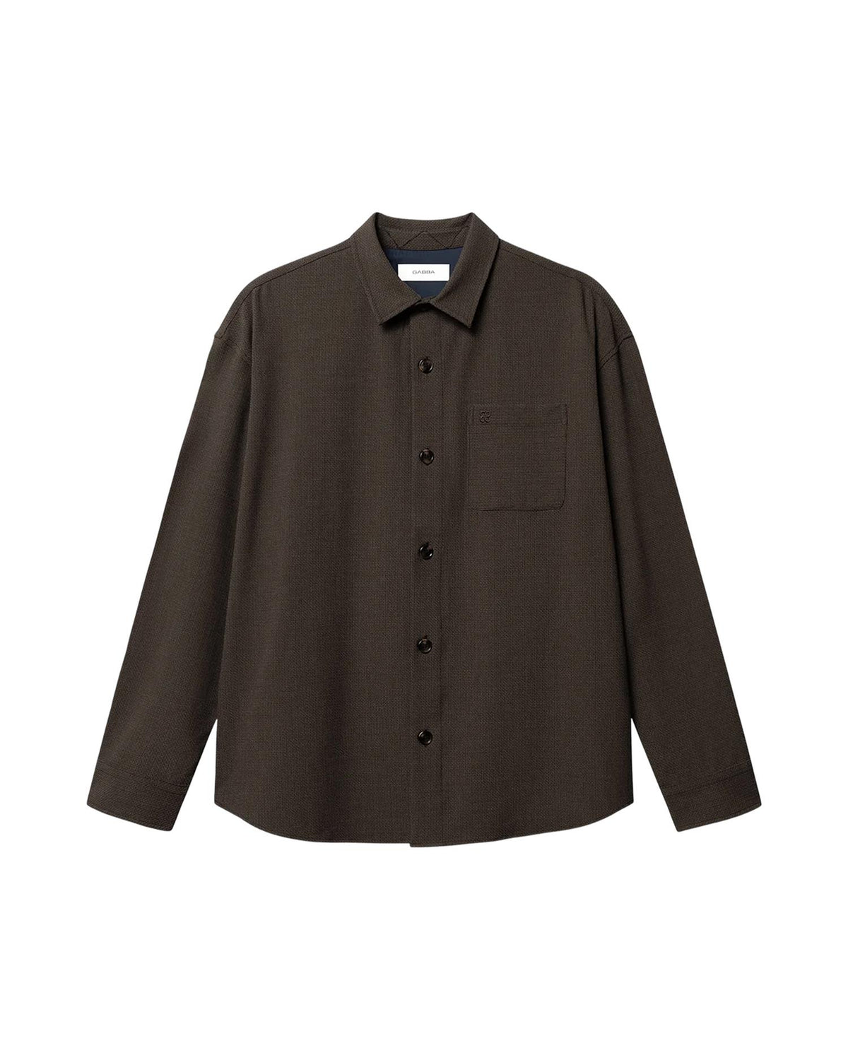 Gabjens Over Rubin Lsovershirt Brun