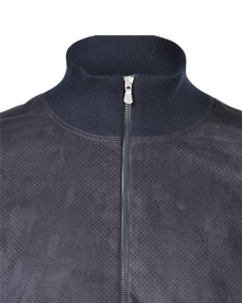 Organic cotton and Alcantara jacket