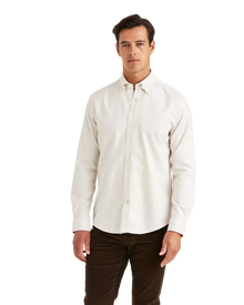 Twill Flannel shirt slim