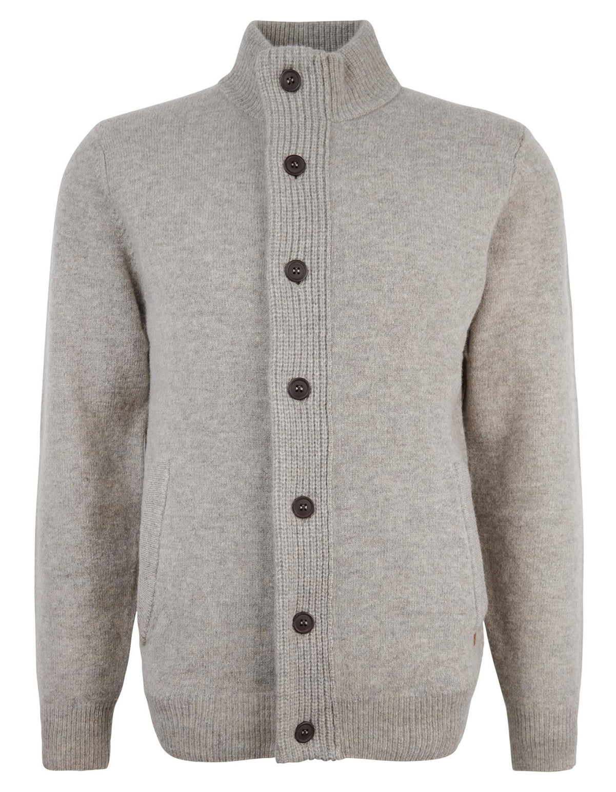 Essential Patch Zip Through Cardigan