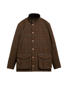 Hereford Tweed Wool Jacket – Moss Green