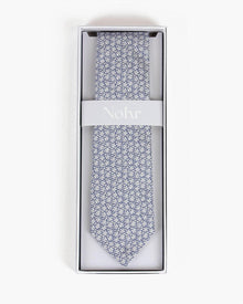 NOHR Silkeslips Jack Grå Blått Mønster