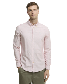 Striped Oxford Tailored Long-Sleeved Shirt