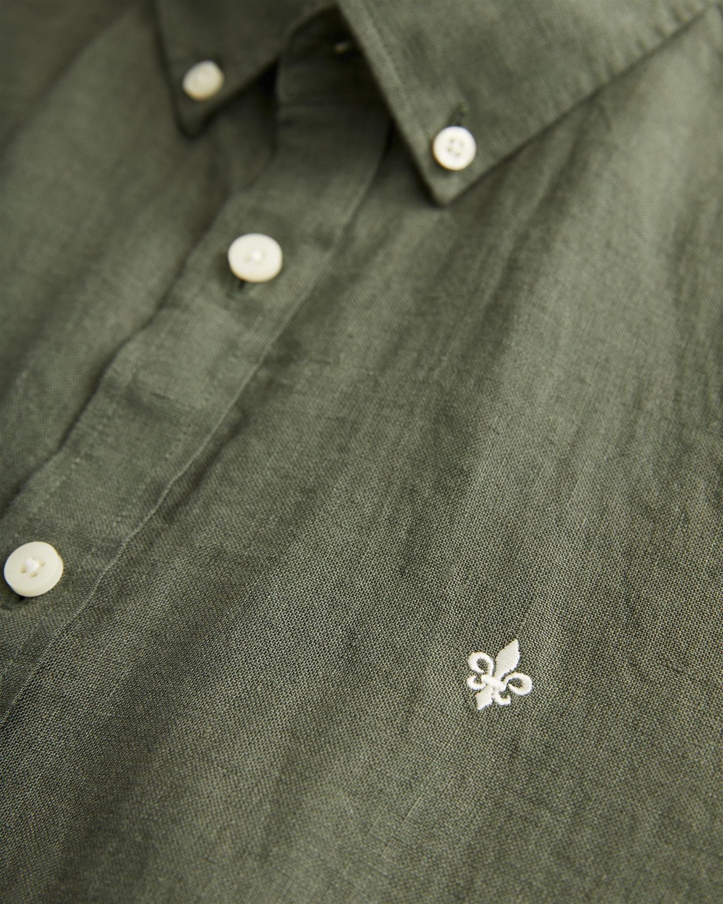 Douglas Linen Shirt-Classic Fit