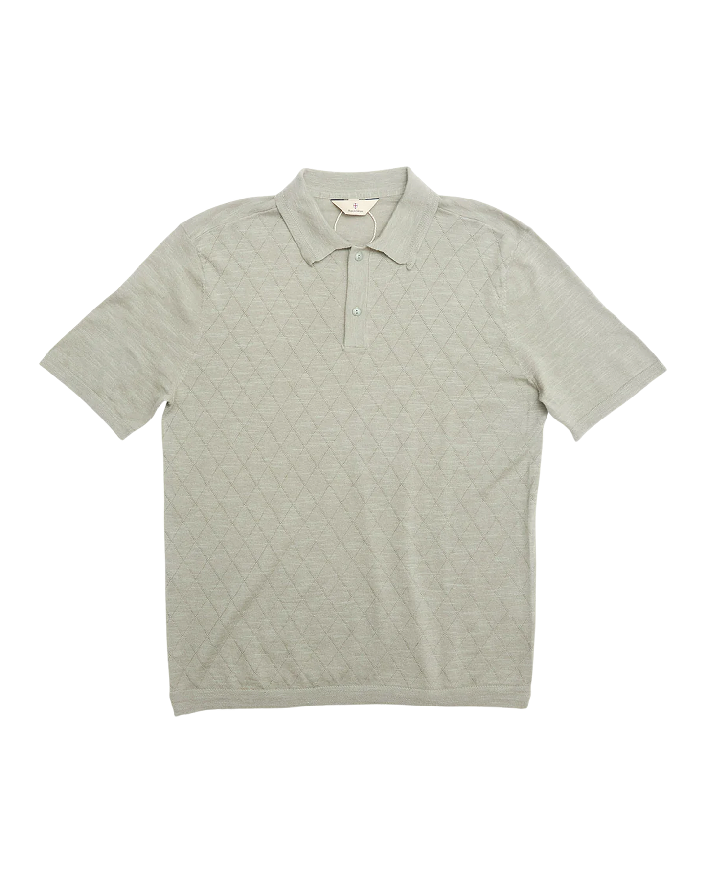 BGWally Diamond Polo – Shadow Green