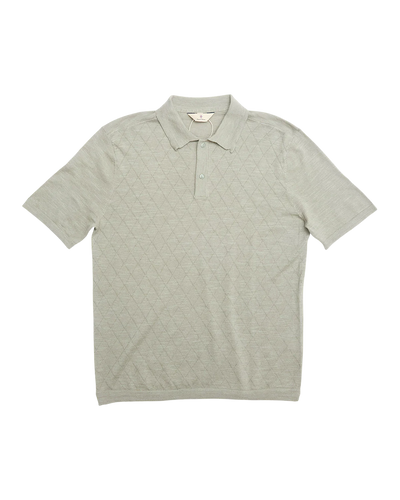 BGWally Diamond Polo – Shadow Green