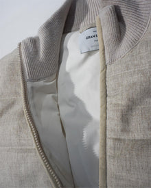 Hybrid Jacket Flanel Wool - Cream