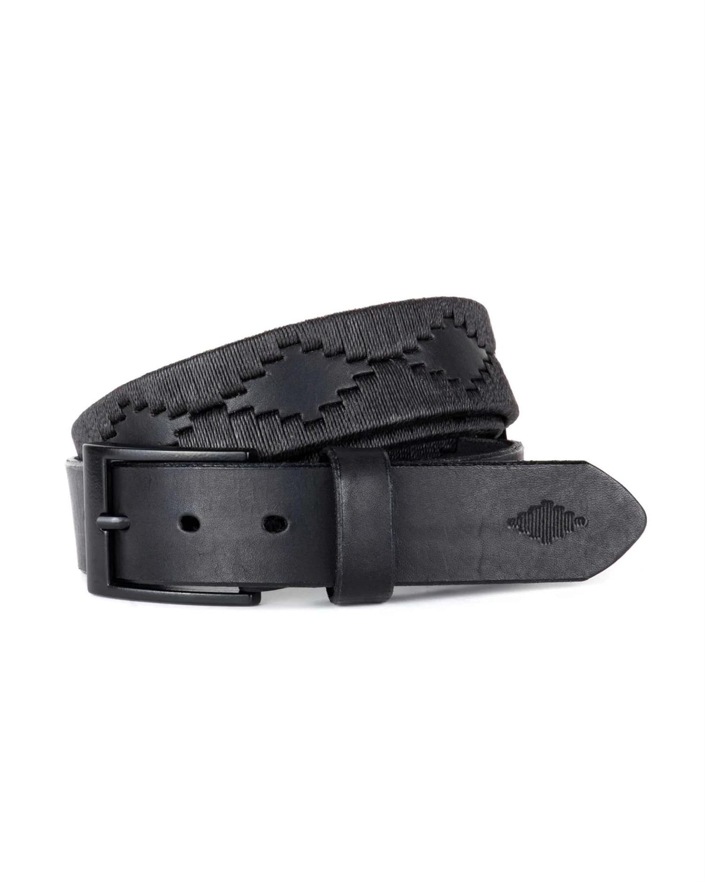 Bordado pampeano Belt - Black