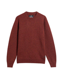 Essential Crew-Neck Jumper – Russet