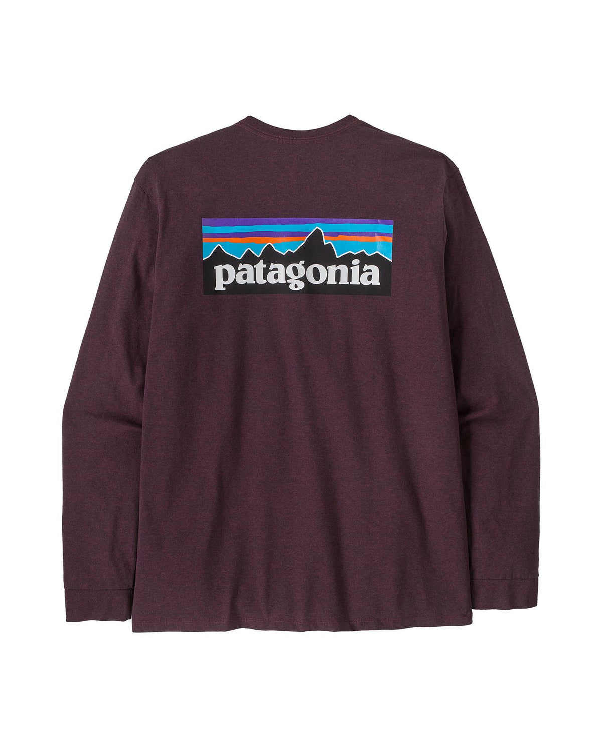 Long-Sleeved P-6 Logo Responsibili-Tee® – Berry Fig