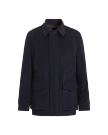 Brushed Wool Traveller Jacket